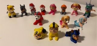 Lote 17 muñecos Patrulla Canina