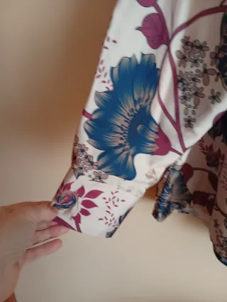 Blusa estampada nueva con etiqueta talla XXL