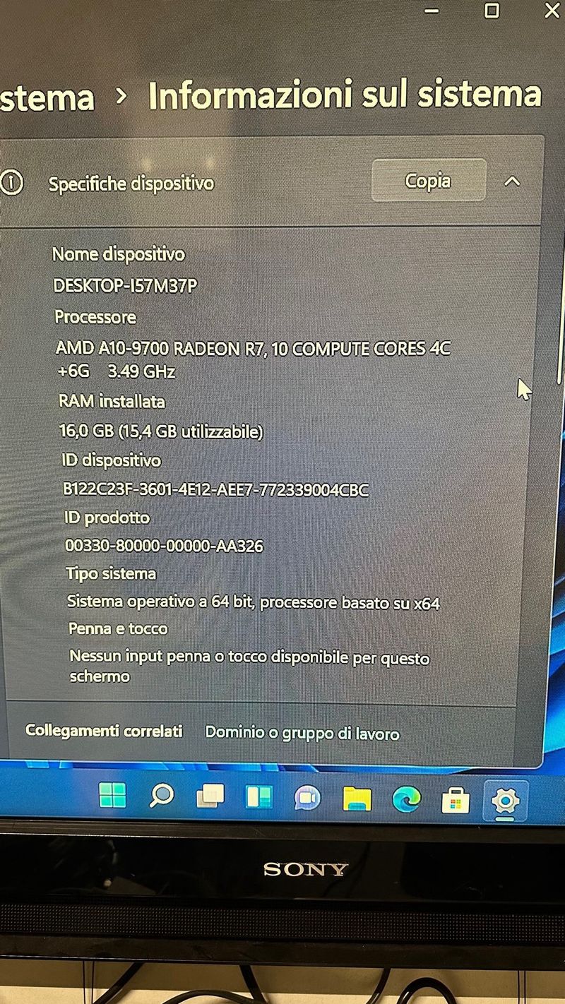 PC HP Pavilion 570-p0xx Negro/Plata afbeelding 6