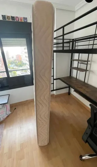 Cama Alta Moimhear con Escritorio