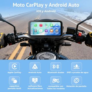Pantalla CarPlay Moto 6.25 W622