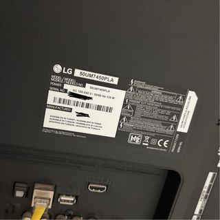 TV LG 50” Smart TV 4K