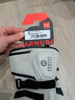 Guantes Moto Invierno Talla L Armure Faust long