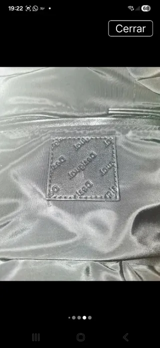 Mochila Desigual dorada