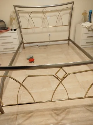 Cama Matrimonio Metal