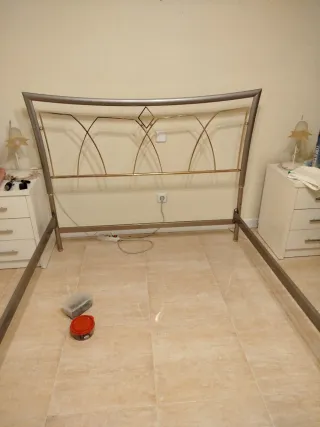 Cama Matrimonio Metal