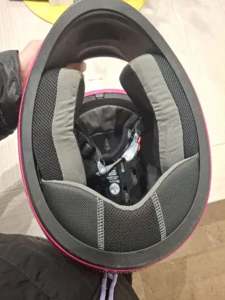 Casco Moto Nolan Rosa