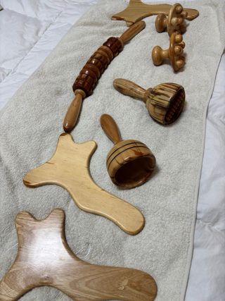 Kit Maderoterapia 8 Piezas Madera