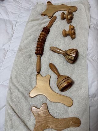 Kit Maderoterapia 8 Piezas Madera