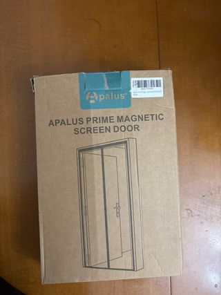 Cortina Mosquitera Magnética Apalus Negra