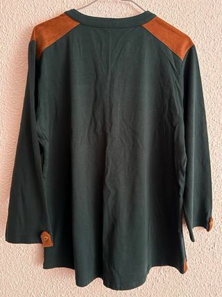 • Blusa Lloyd’s cuello V manga 3/4, M 38