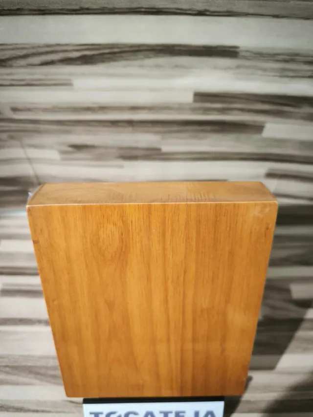 Juego de habilidad de madera con puntos de colores