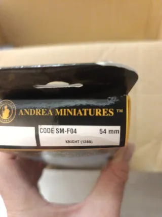 Figura Caballero Medieval Andrea Miniatures
