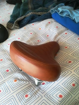 Sella bici ammortizzata West Biking