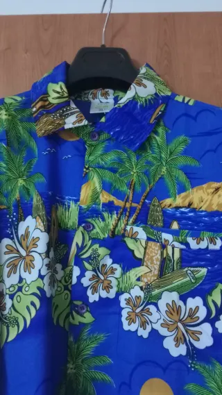 Camicia hawaiana vintage uomo