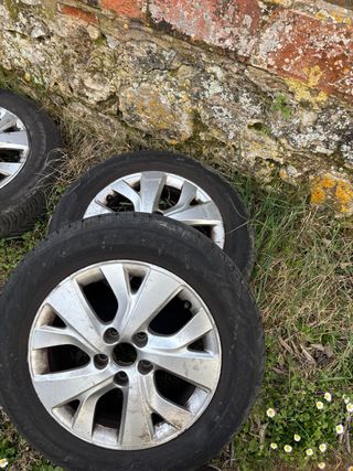 4 Llantas con neumáticos para Citroen/Peugeot