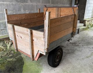 Motocultor Fort 180 con remolque