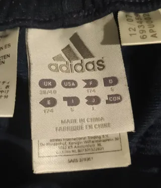 Chándal Real Madrid Adidas Azul Blanco