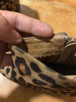 Botines leopardo tacón