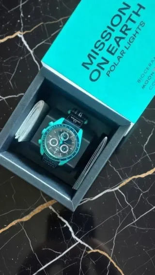 Omega x Swatch Speedmaster Mission on Earth