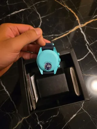 Omega x Swatch Speedmaster Mission on Earth