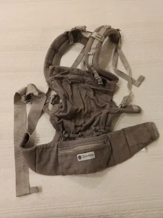 Mochila Portabebés QuokkaBaby Gris