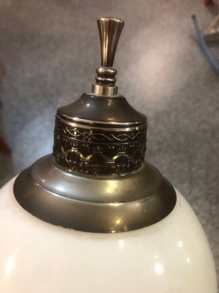 Apliques antiguos metal cromado vintage