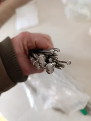 Agujas de metal diferentes medidas