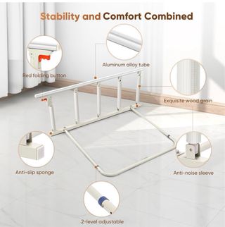 Barreras de cama para adultos