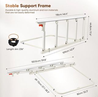 Barreras de cama para adultos