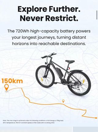 Bicicletta Elettrica Touroll Nera