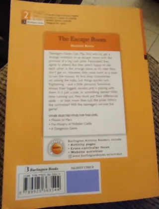 Libro the escape room nuevo