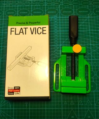 Tornillo o mordaza de banco de aluminio 70mm NUEVO