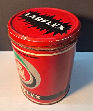 LATA ANTIGUA CINTA ADHESIVA LARFLEX