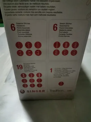 OFERTA Máquina de coser Singer Tradition 2282