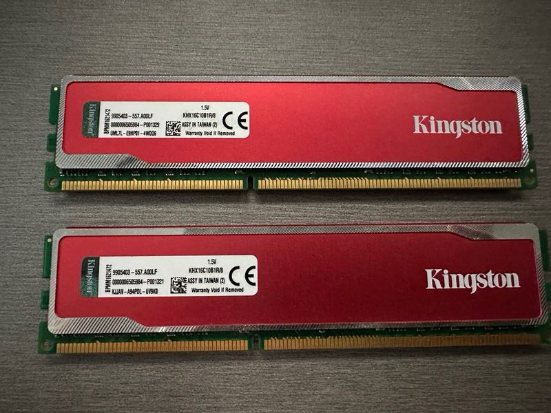 Kit Memoria RAM DDR3 16GB Kingston HyperX afbeelding 2