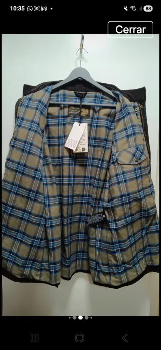 Chaqueta Belstaff Trialmaster Negra Original