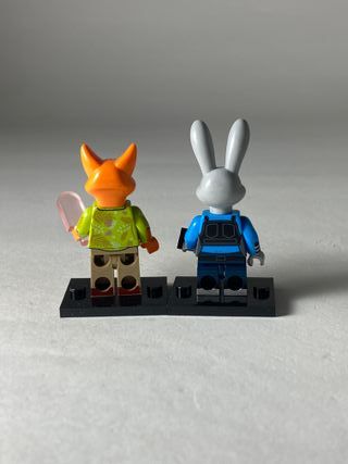 Nick Wilde Judy Hopps - Figurine Type Lego