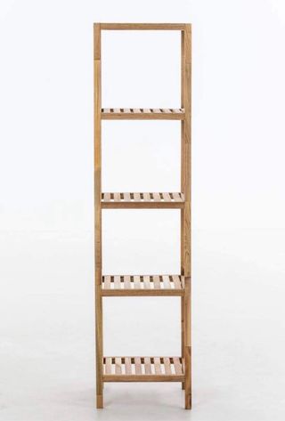 Estantería de madera con 5 baldas