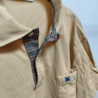 Polo Burberry Amarelo XL