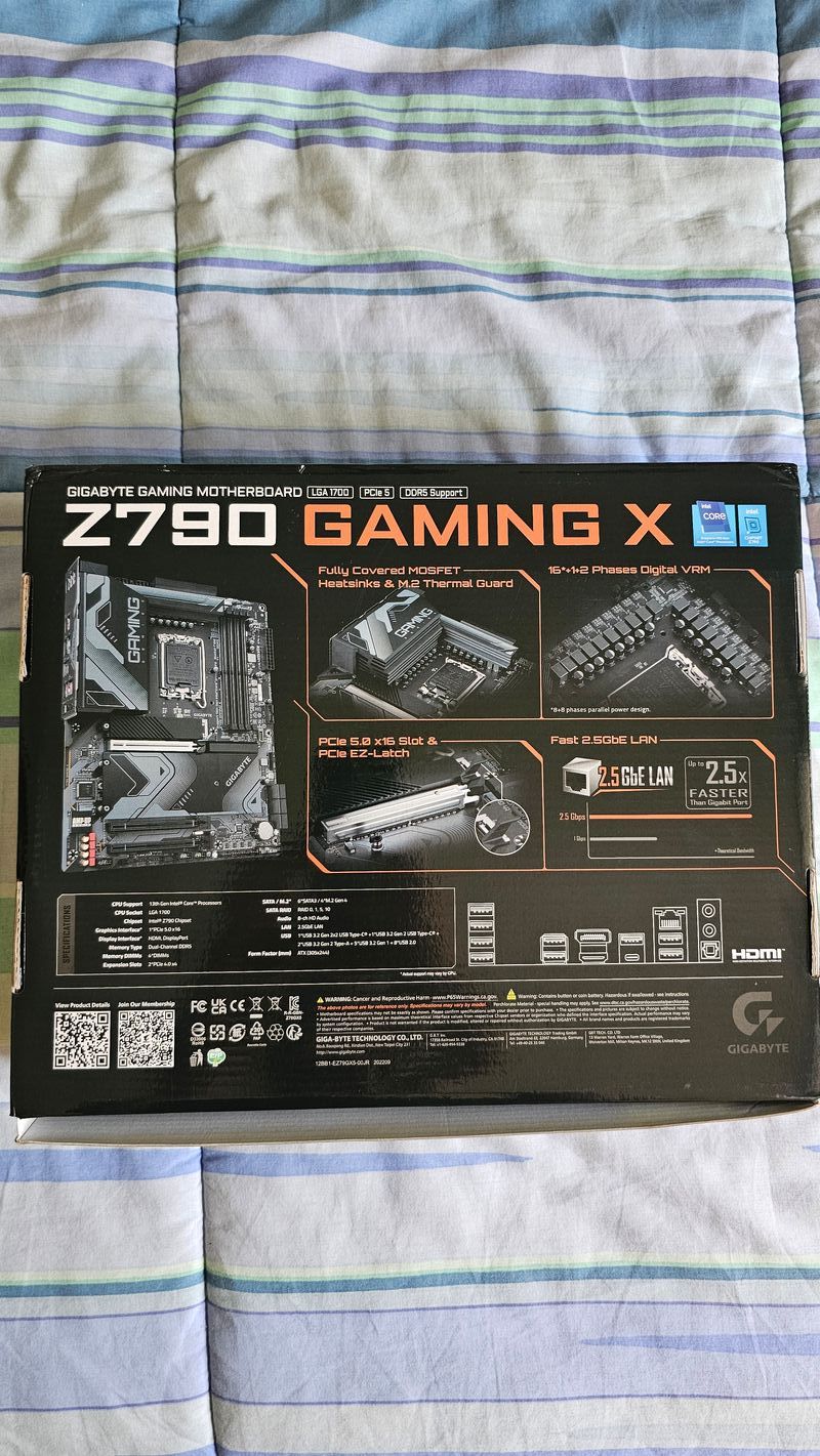 Placa base Gigabyte Z790 Gaming X afbeelding 7