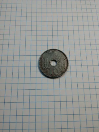 Moneda de ocupación 10 Reichreditkasse 1940