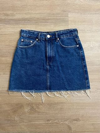 Falda vaquera de Zara