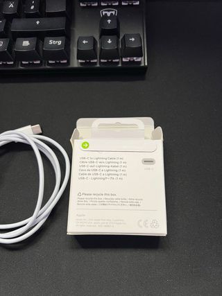 Cable USB-C a Lightning Apple 1m
