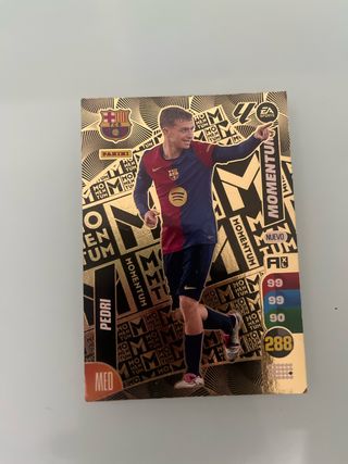 Cromo Panini FC Barcelona Pedri Momentum