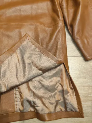 Chaquetón de piel natural