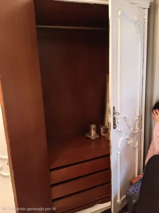 Armario clásico blanco 200x195