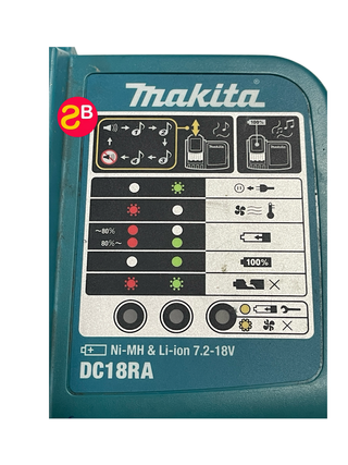 Cargador Makita DC18RA