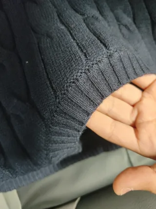 Jersey de punto trenzado parecido a Ralph Lauren