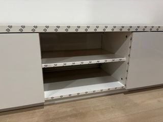 Mueble TV blanco moderno